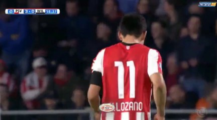 Hirving Lozano GOAL HD - PSV 3-0 Willem II 30.09.2017