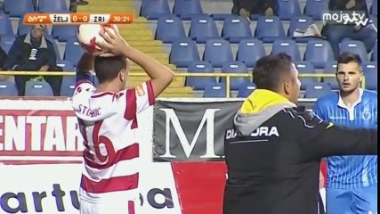 Komedija aut Stojkić i Todorović (Željezničar-Zrinjski)