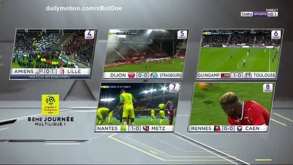 Ramy Bensebaini Goal HD - Rennes 0 - 1 Caen - 30.09.2017 (Full Replay)