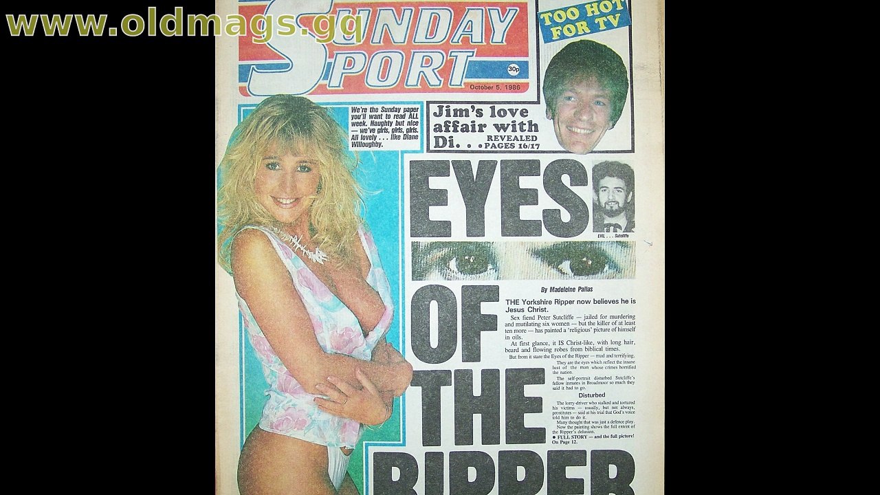 Sunday Sport Newspapers - Wacky stories and glamour models