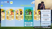I PACKED TONS OF 100  RATED GREEN CARDS! OVER 20 90  RATED CARDS!! - FIFA 15/16 IOS/NS PACK OPENING