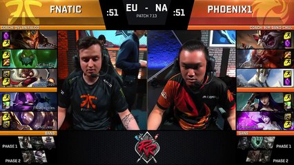 Tải video: FNC vs P1 2017 Rift Rivals Day 1 | NA vs. EU LOL Esports | Fnatic vs Phoenix1