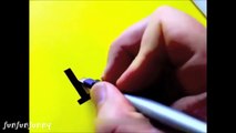 驚異のレタリング アート！ 【4】 続・フリーハンドでデザイン文字を描く技術がすごい！！！