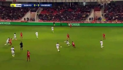 All Goals - Dijon 1-0 Strasbourg  - 30.09.2017