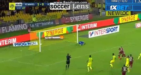 Nolan Roux Penalty Missed HD - Nantes 1-0 Metz 30/09/2017 HD