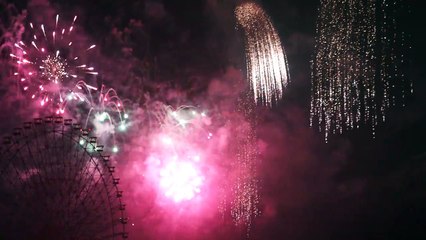 2017 劍湖山跨年煙火800秒 4K 高畫質錄影(雲林阿輝拍攝) 比101跨年煙火 麗寶樂園 高雄夢時代 都精彩