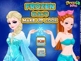 겨울왕국 엘사 여왕되던날 메이크업 화장하기 게임Frozen Elsas Make Up Look