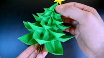 Origami: Árvore de Natal - Instruções em português PT BR