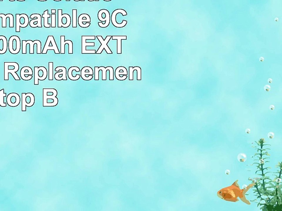 Exxact Parts Solution DELL Compatible 9Cell 111V 7800mAh EXTENDED New Replacement