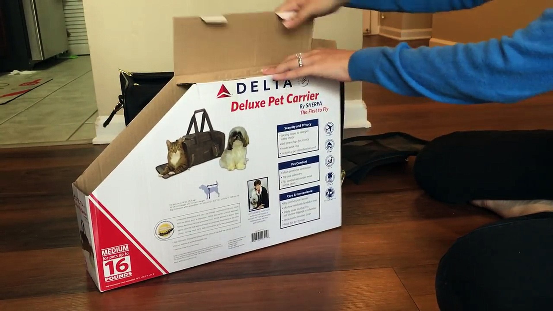 sherpa delta pet carrier medium