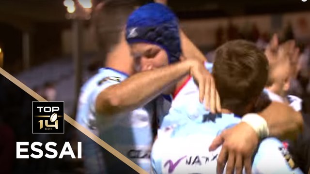 TOP 14 - Essai Wenceslas LAURET (R92) - Racing 92 - Lyon - J6 - Saison 2017/2018