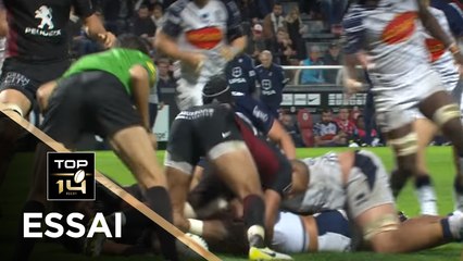 TOP 14 - Essai Kamaliele TUFELE (SUA) - Toulouse - Agen - J6 - Saison 2017/2018