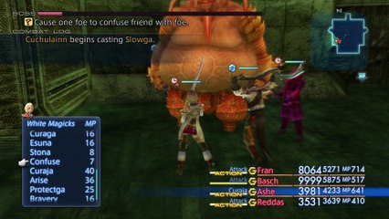 FINAL FANTASY XII ZODIAC AGE PART 169 CHUCHULAINN ESPER FIGHT