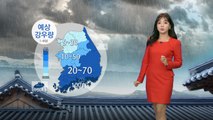 [날씨] 내일까지 전국 비바람...전 해상 거센 풍랑 / YTN