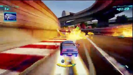 CARS ALIVE ! Cars 2 gameplay, Rod Torque Redline race on Tokyo Airfield