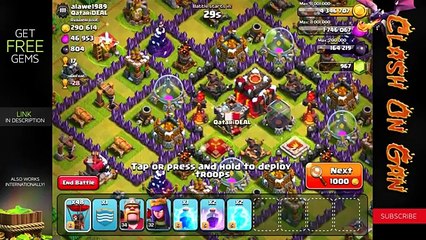 Clash Of Clans LETS MAX TOWNHALL 10 | All Balloon Attack Strategy | Epic Loot Raids!