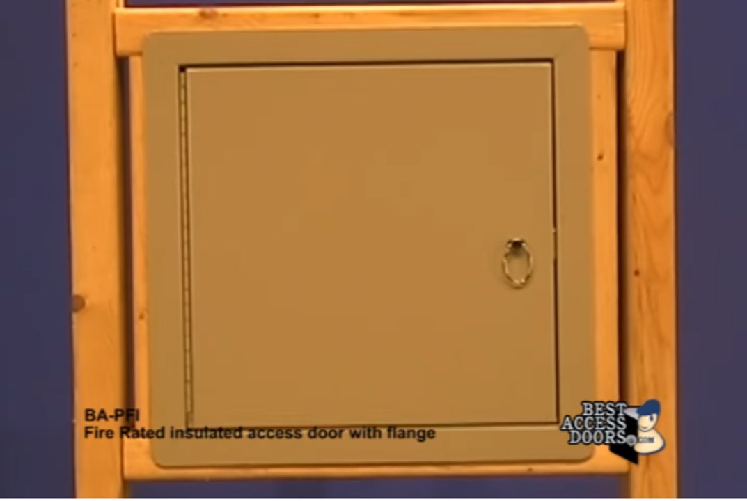 Fire Rated Access Door with 1- Flange - BA-PFI - Best Access Doors