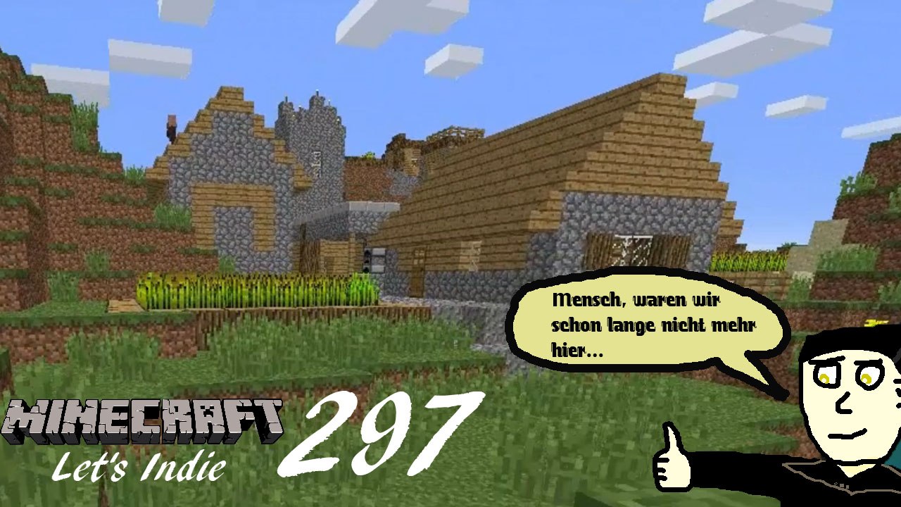 Minecraft Let's Indie 297: Kurzer Besuch in Bree