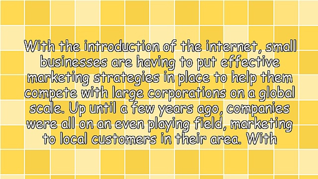 Efficient Marketing Strategies For Small Businesses