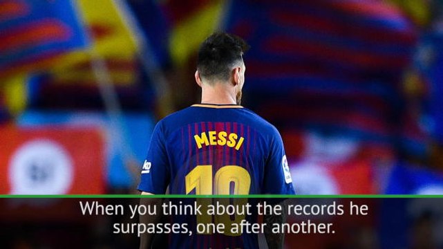 Record-breaking Messi continues to amaze - Valverde