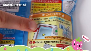 Japans snoep - IJsjes maken! Oekaki Sherbet DIY Candy Kit Popin Cookin MostCutest.nl