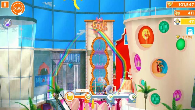 Despicable ME:Minion Rush - CHAMPION RUN - Collect as many Bananas |Disney Kids Toy（小黄人游戏）