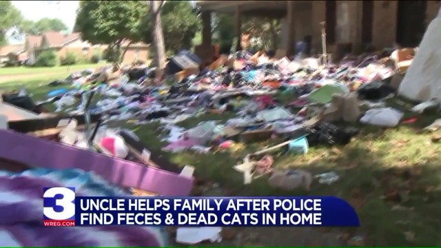 Police Find Feces, Dead Cats in Home That Two Children, Disabled Adult Lived in