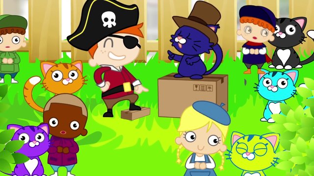 44 GATTI (QUARANTAQUATTRO GATTI) - Canzoni per bambini e bimbi piccoli