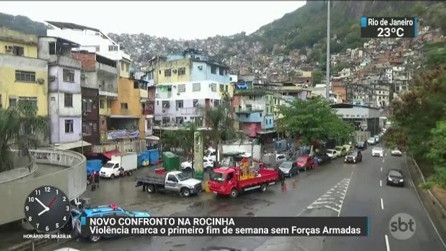 Saída das Forças Armadas divide opiniões na Rocinha