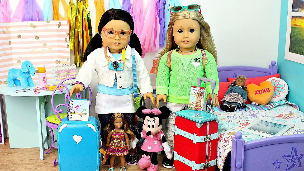 Packing for American Girl Doll Z 4 Day Trip!