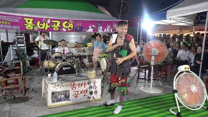 2017. 8. 13 Clip0012 인간승리 이재주품바 암투병후 미완치속에도 열정적인 공연 (통영한산대첩축제) 4K