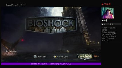 Bioshock: Gameplay! [1st Time Streaming Here] lets see how it goes