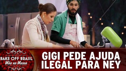 Gigi pede ajuda ilegal para Ney e leva bronca