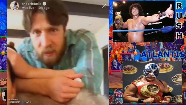 Daniel Bryan Says He's Growing His Hair Out For A Match in the CMLL 2018 (Daniel Bryan vs. Atlantis, or Danyel Bryan vs. Rush) | WWE