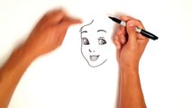 How to Draw Snow White - Step by Step Video