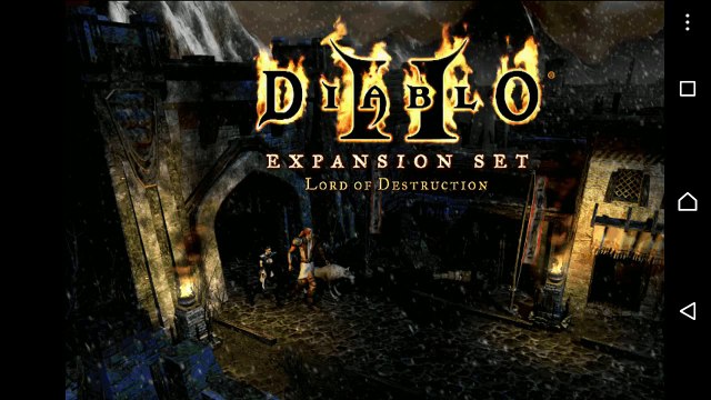 DIABLO 2 LORD OF DESTRUCTION EN ANDROID CON EXAGEAR
