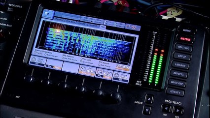 Behringer X32 - Internal RTA & Specrograph Overview