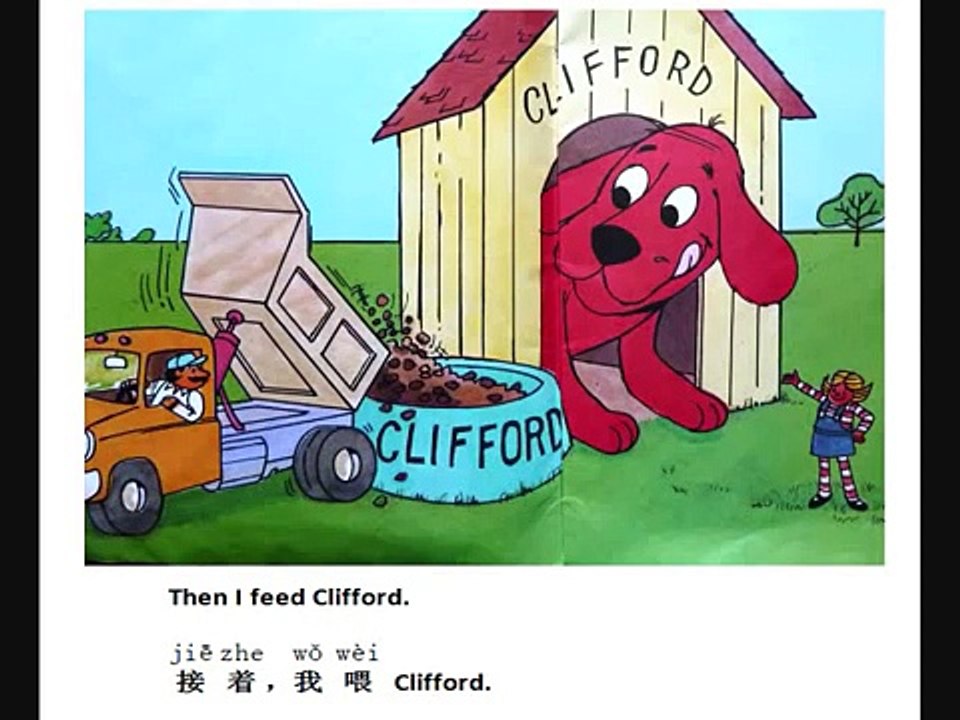 Read a Kids Book in Chinese--Cliffords Best Friend