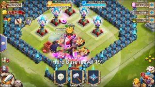 Castle Clash: Sweeping 220 Dungeons!