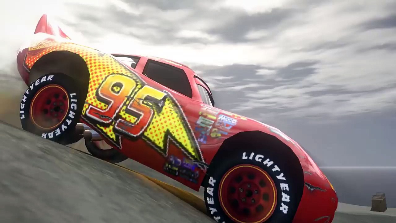 Spiderman Lightning McQueen & Nursery Rhymes Black Spiderman & Disney Pixar Cars