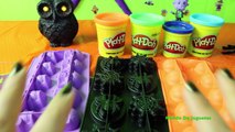 Paletas de Plastilina Halloween| Spooky Halloween Play Doh Popsicles