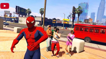 Wheels On The Bus Song FOR KIDS, COLOR BUS Song, Nursery rhymes for children with Color Spiderman