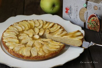 Torta di couscous alle mele
