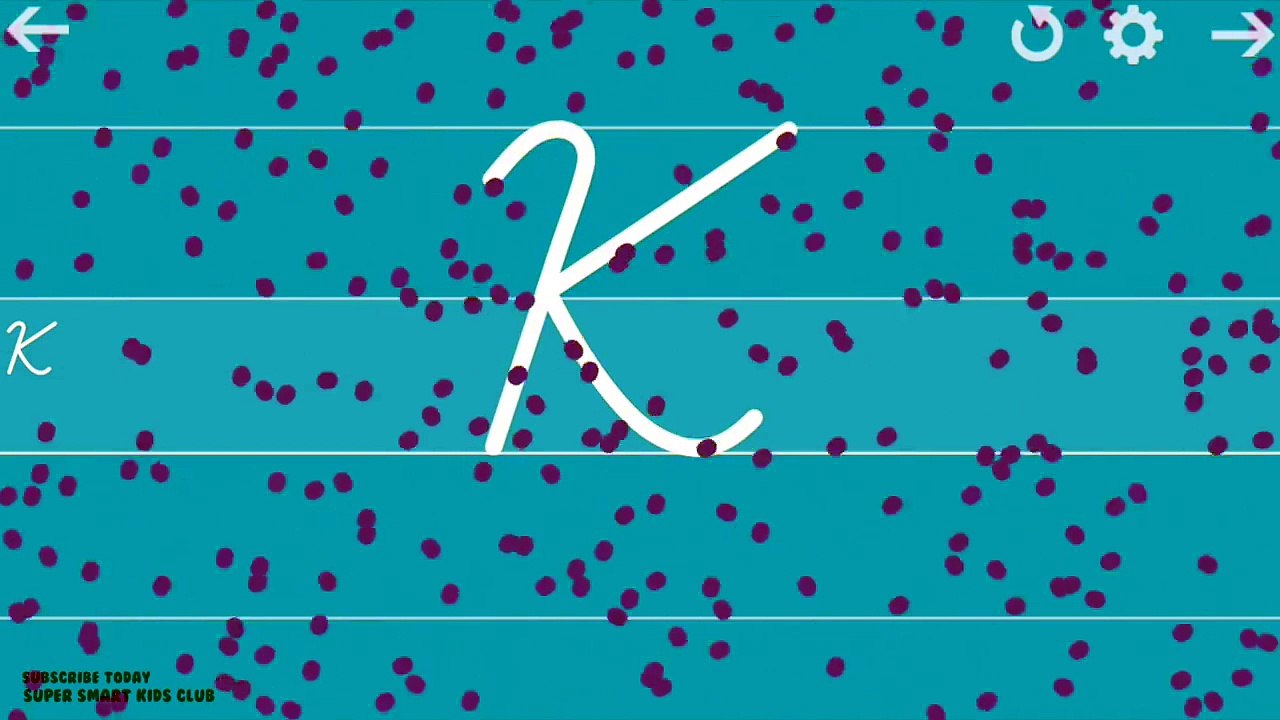 A-Z Cursive Uppercase Handwriting with Writing Wizard Cursive App for Kids