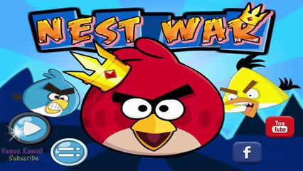 Angry Birds Nest War Skill Game Walkthroug Levels 1-5