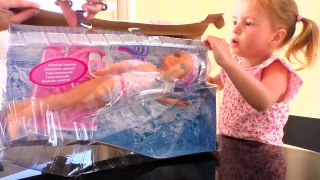 Испания #9 кукла Ненси плавает в воде Распаковка Обзор игрушки