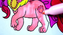 Disney Princess Palace Pets Coloring Book Pages | Kids Videos | Children Learning Colors Fun art