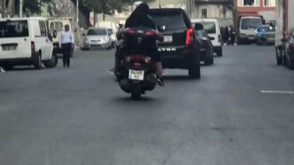 İstanbul'da Tehlikeli Yolculuklar Kamerada