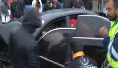 Bostancı'da kaza: Belediye otobüsüne arkadan çarptı