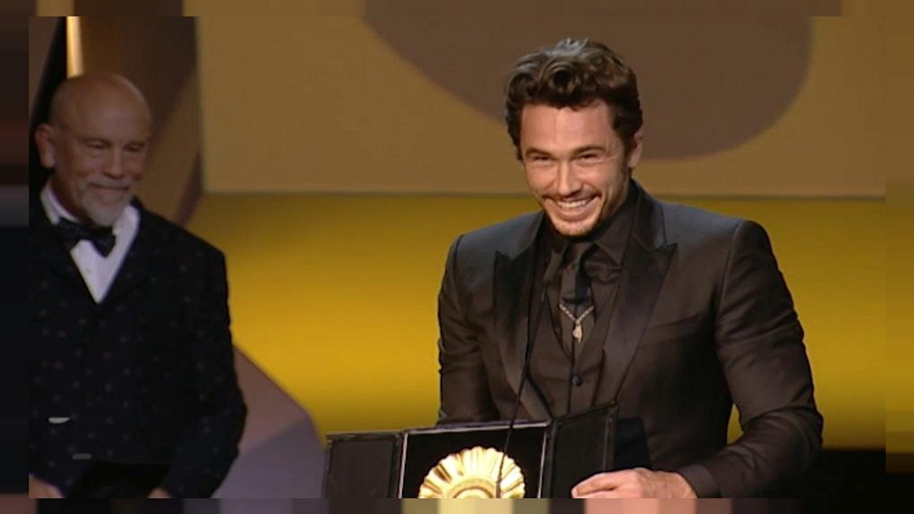 Goldene muschel für "the disaster artist"